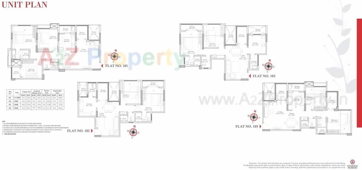 Layout of real estate project Legacy Bliss located at Wakad, Pune, Maharashtra