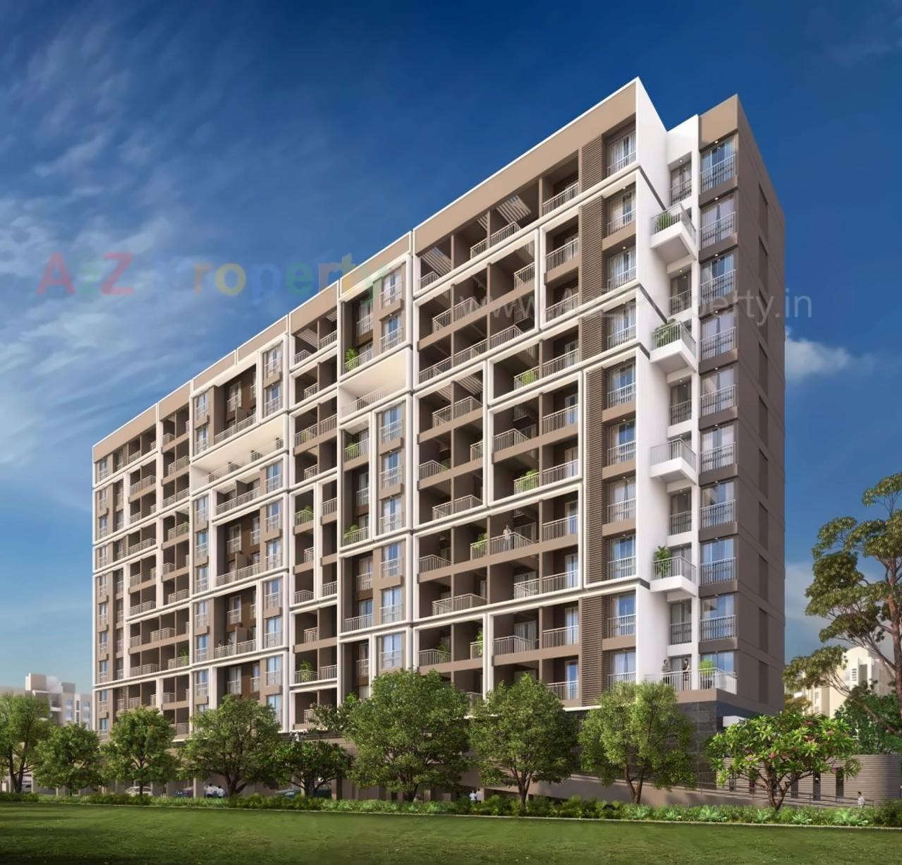 3D Elevation of real estate project Legacy Bliss located at Wakad, Pune, Maharashtra