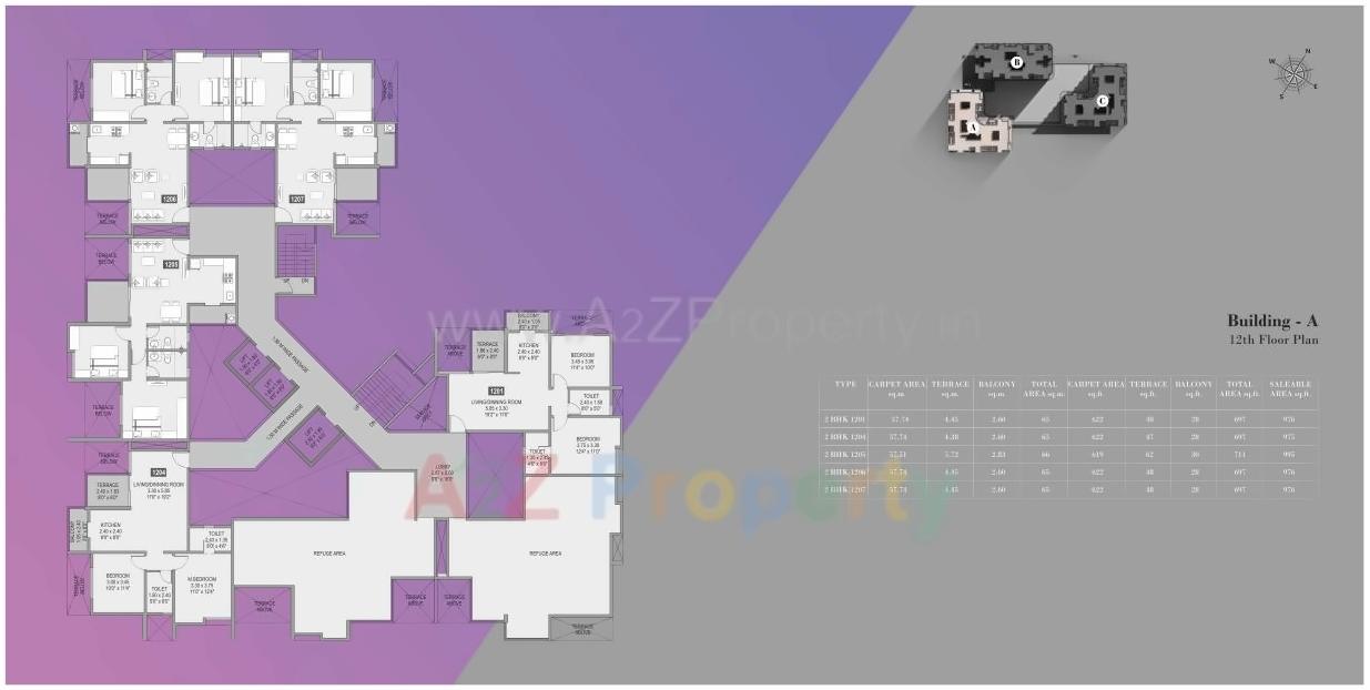 Layout of real estate project Life 360 located at Pimpri-chinchawad-m-corp, Pune, Maharashtra