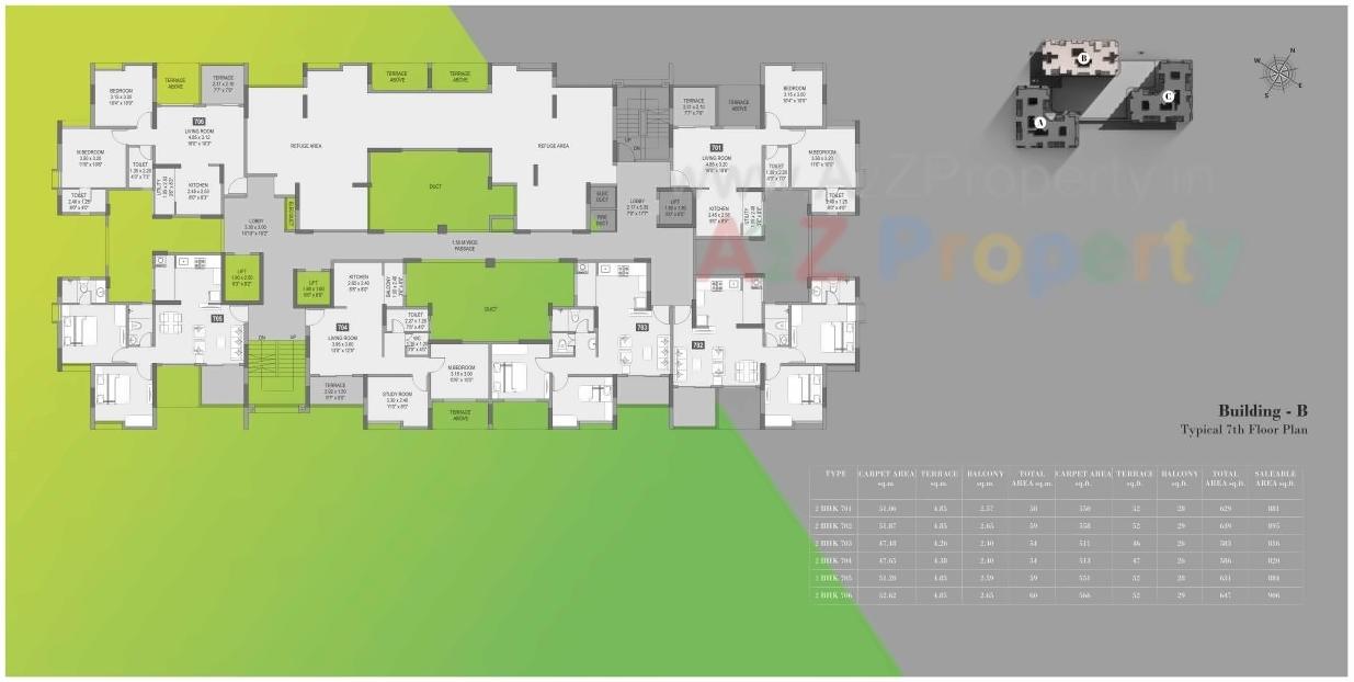 Layout of real estate project Life 360 located at Pimpri-chinchawad-m-corp, Pune, Maharashtra