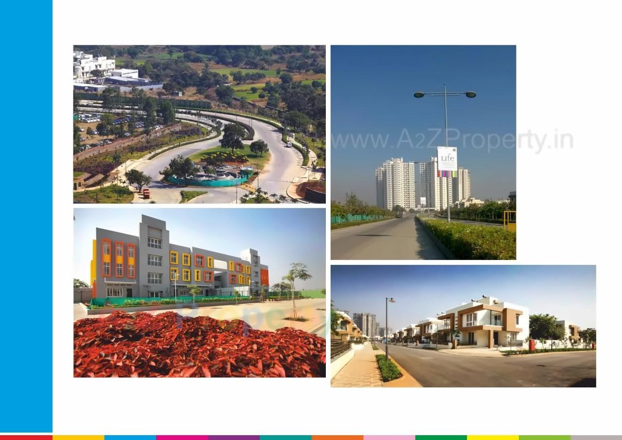 3D Elevation of real estate project Life Republic Sector R1   1st Avenue located at Marunji, Pune, Maharashtra