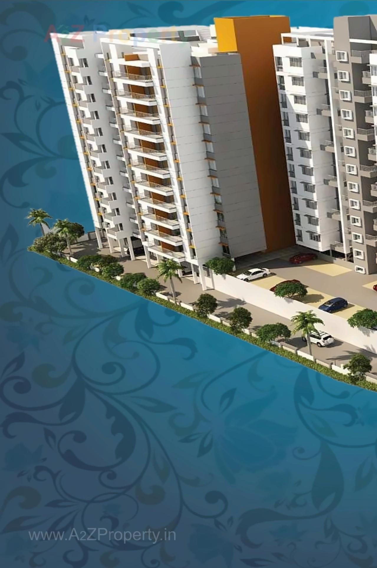 3D Elevation of real estate project Lifestyle Magnum located at Dhanori, Pune, Maharashtra