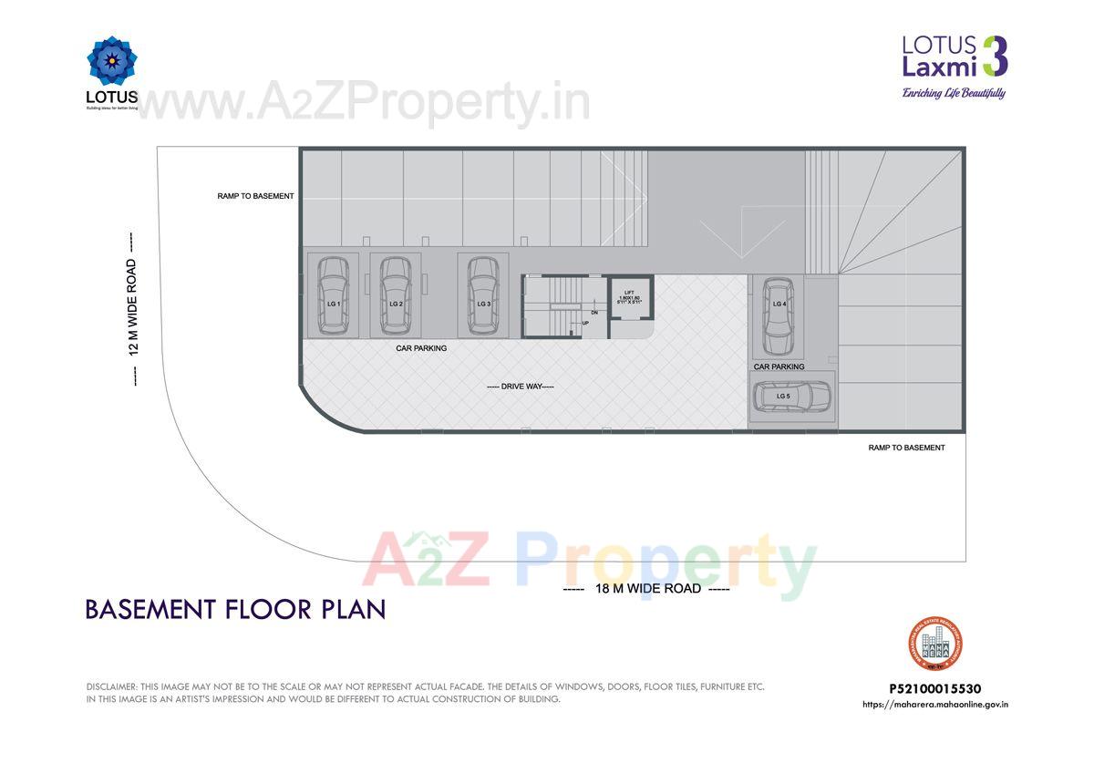 Floor Plan_ Resize 04 of real estate project Lotus Laxmi located at Pimpri-chinchawad-m-corp, Pune, Maharashtra
