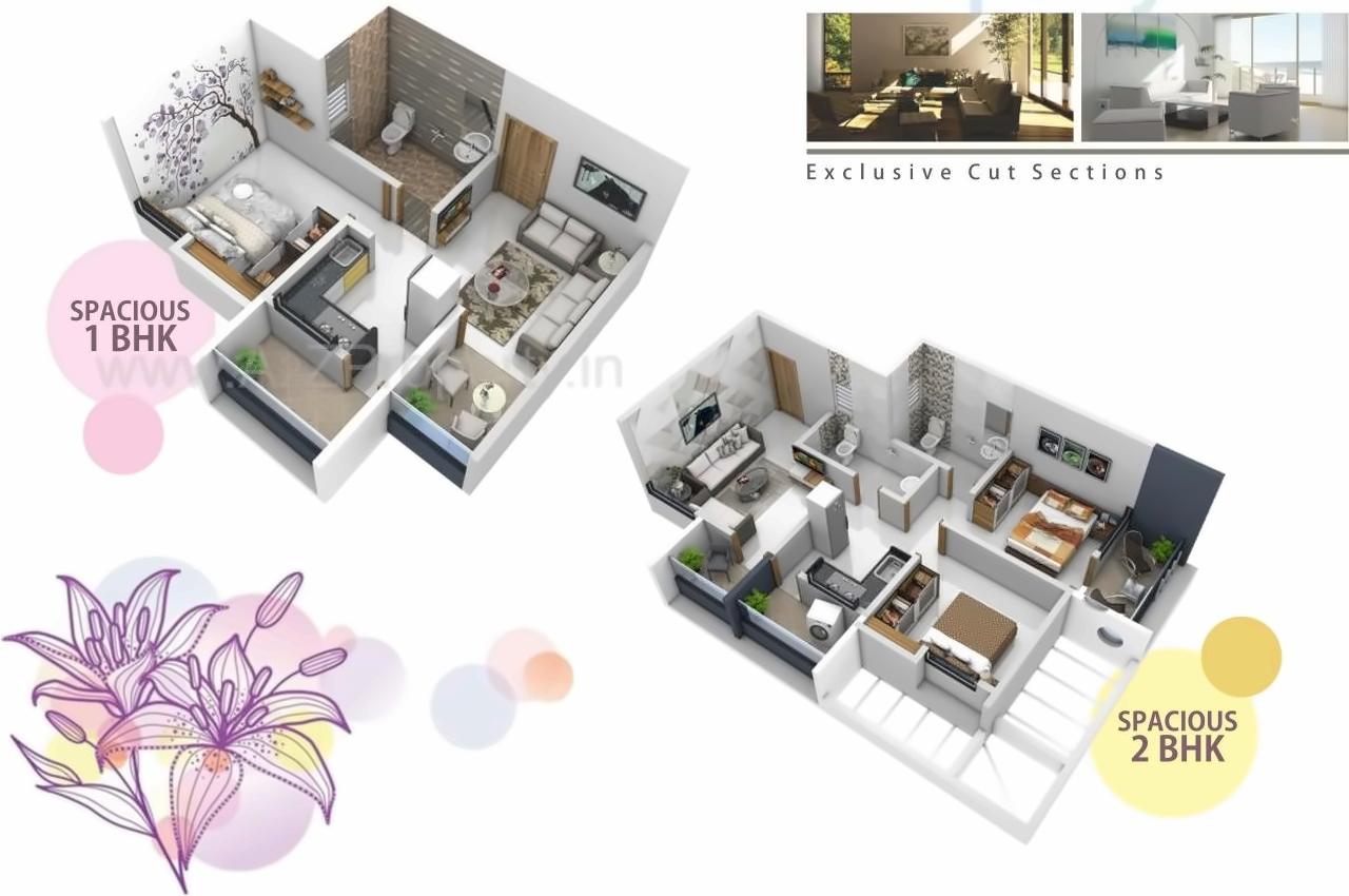 Layout of real estate project M Square Dreamland located at Kharadi, Pune, Maharashtra