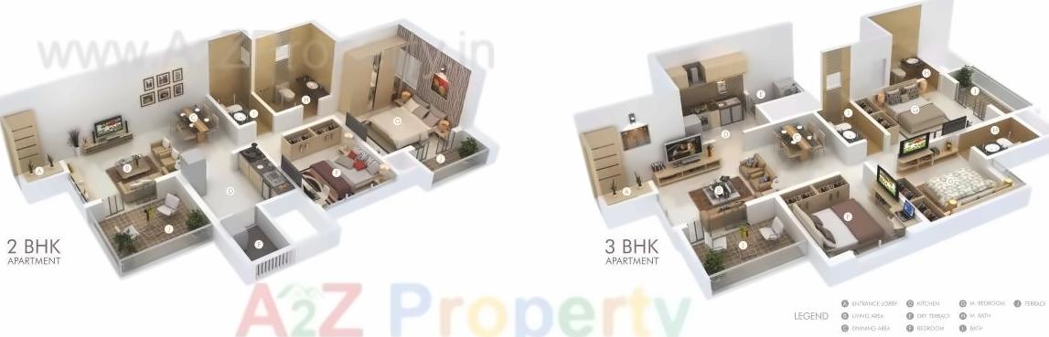 Layout of real estate project Magnova Manor located at Wakad, Pune, Maharashtra