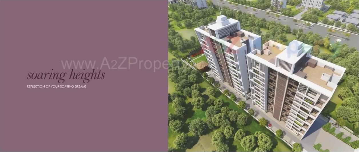 3D Elevation of real estate project Magnova Manor located at Wakad, Pune, Maharashtra