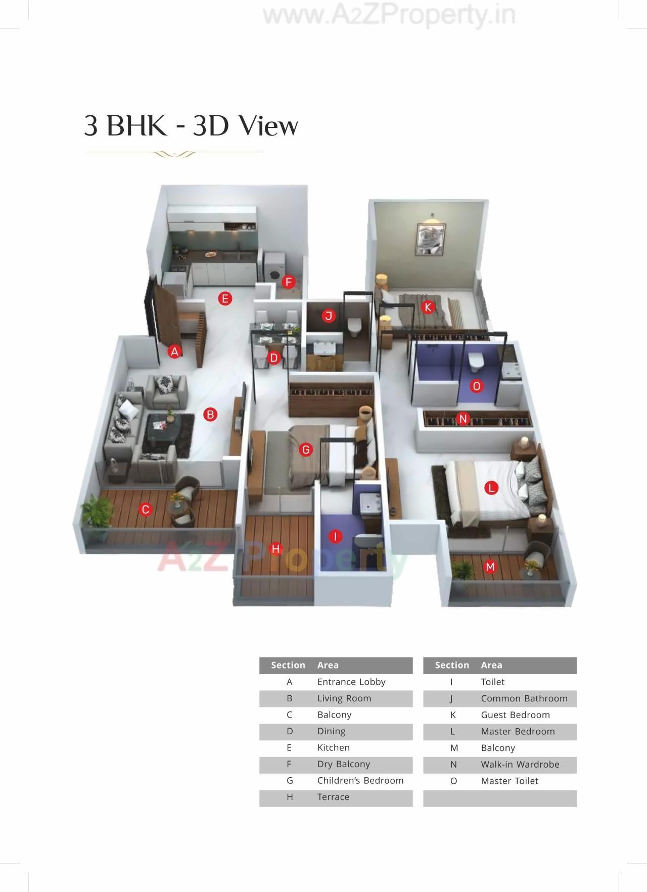 Layout of real estate project Majestique Signature Towers  located at Pune-m-corp, Pune, Maharashtra