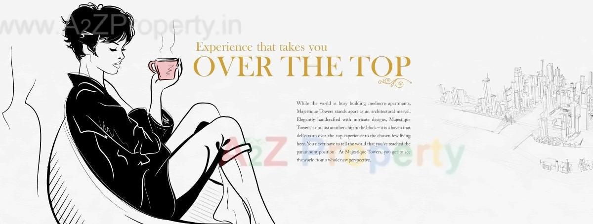  of real estate project Majestique Towers East located at Wagholi, Pune, Maharashtra