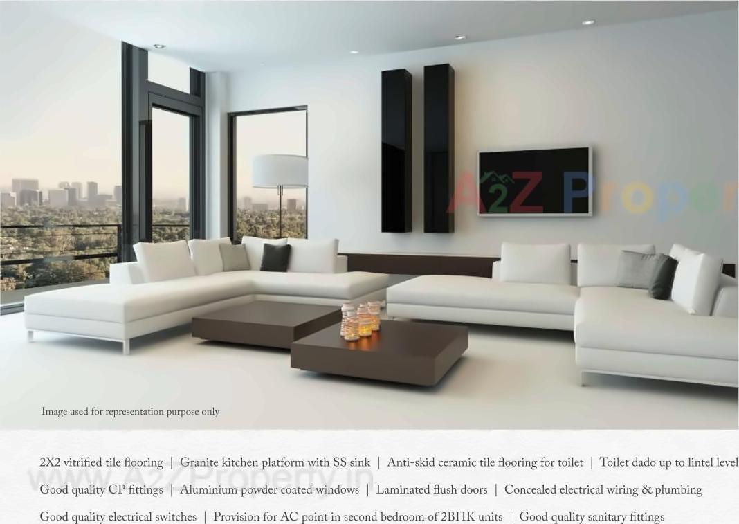 3D Elevation of real estate project Majestique Towers East located at Wagholi, Pune, Maharashtra