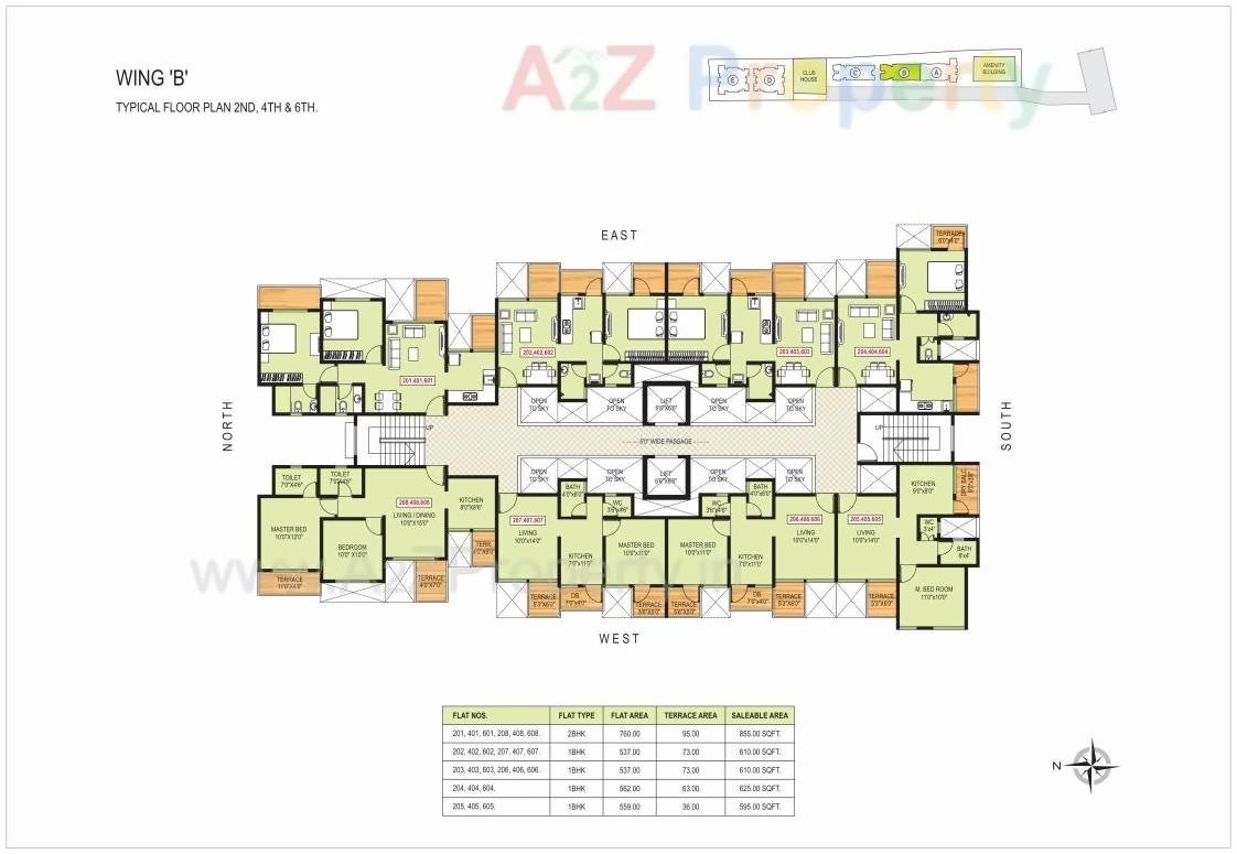 Layout of real estate project Mantra Divine located at Dongargaon, Pune, Maharashtra