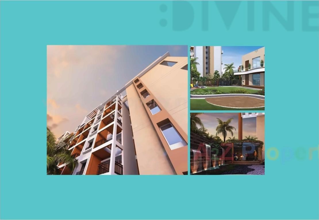 3D Elevation of real estate project Mantra Divine located at Dongargaon, Pune, Maharashtra