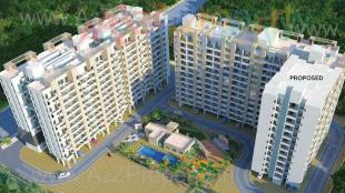 Elevation of real estate project Mantra Essence located at Undri, Pune, Maharashtra