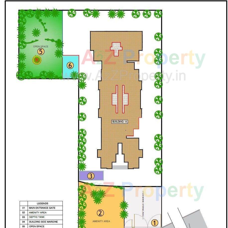 Magic 2 Layout of real estate project Mantra Magic located at Chimbali, Pune, Maharashtra