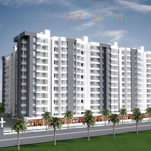 Elevation of real estate project Mantra Magic located at Chimbali, Pune, Maharashtra