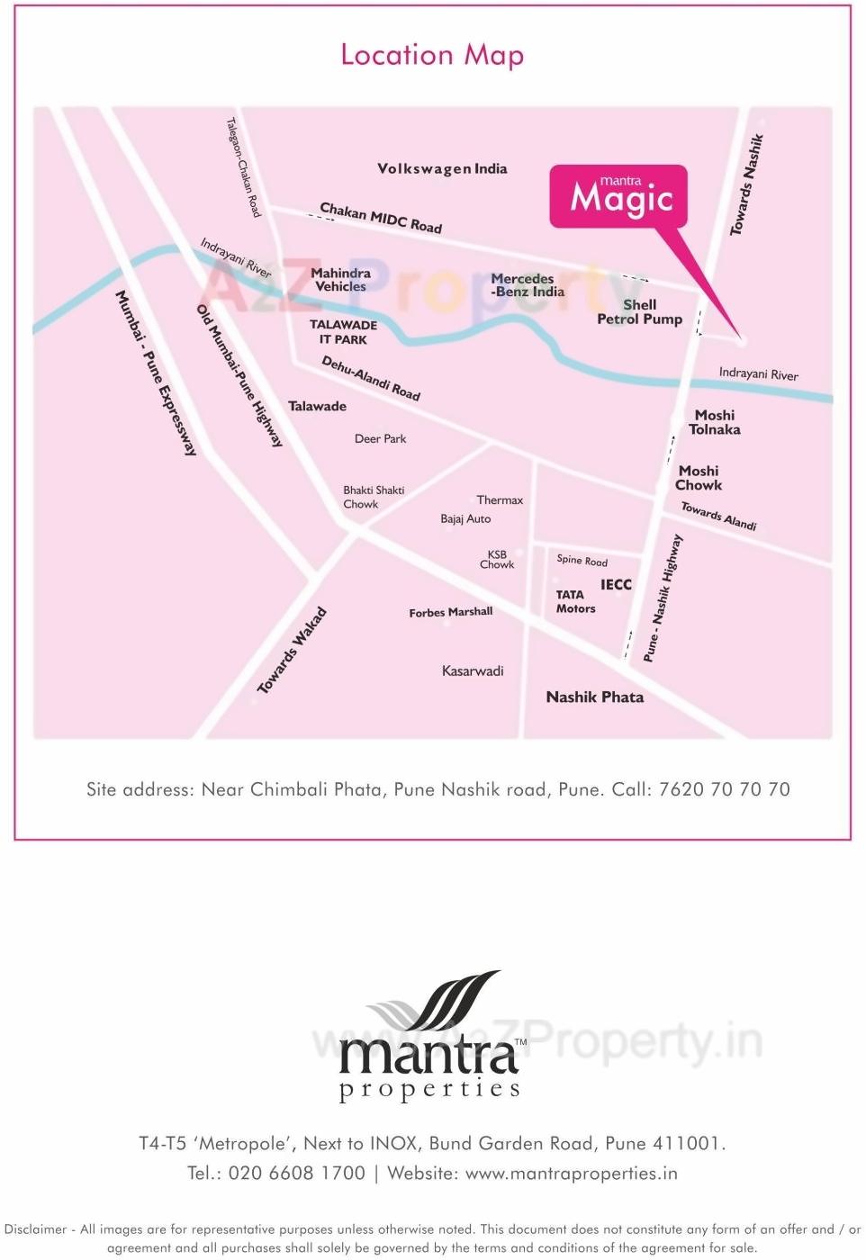  of real estate project Mantra Magic located at Chimbali, Pune, Maharashtra