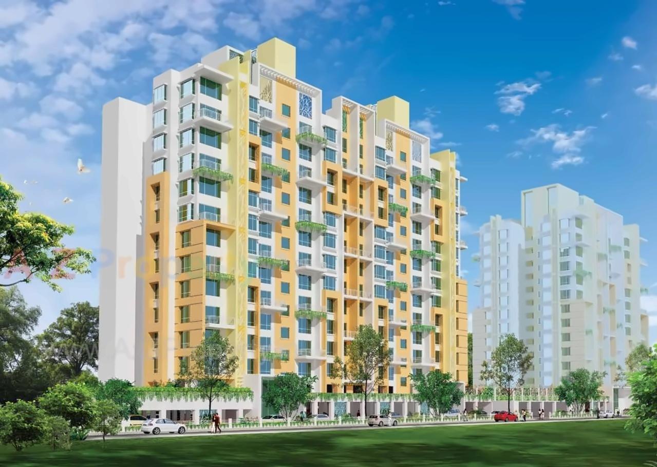 3D Elevation of real estate project Mantri Eternity Plus located at Bhosari, Pune, Maharashtra