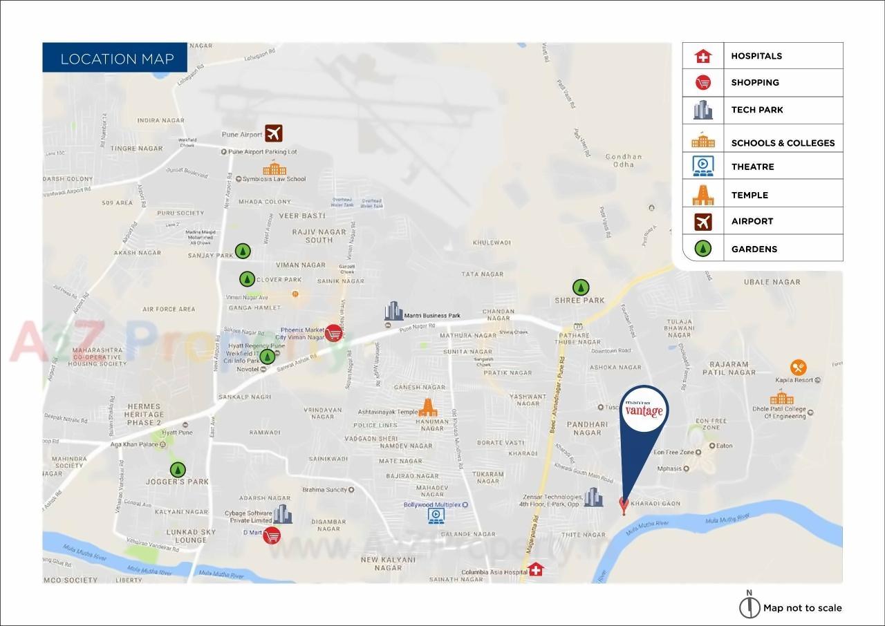  of real estate project Mantri Vantage located at Kharadi, Pune, Maharashtra