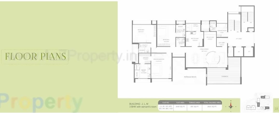 Layout of real estate project Marvel Bounty K located at Hadapsar, Pune, Maharashtra
