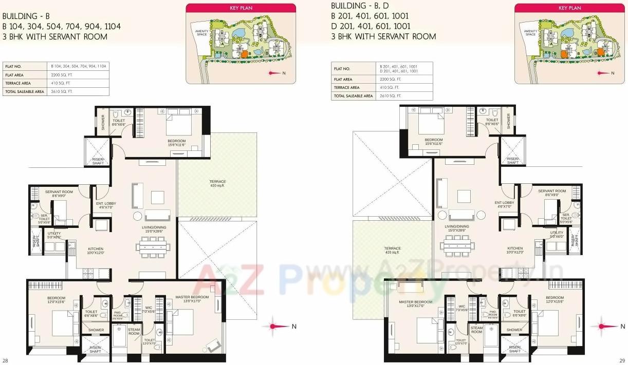 Layout of real estate project Marvel Cerise located at Kharadi, Pune, Maharashtra
