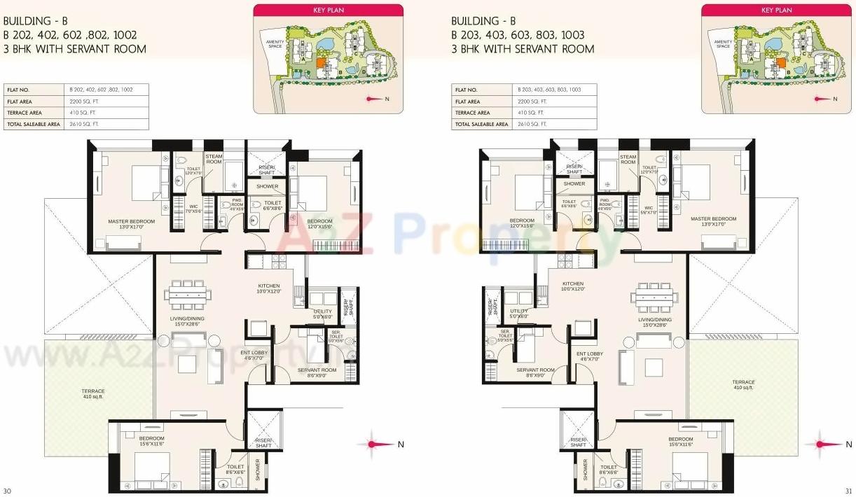 Layout of real estate project Marvel Cerise located at Kharadi, Pune, Maharashtra