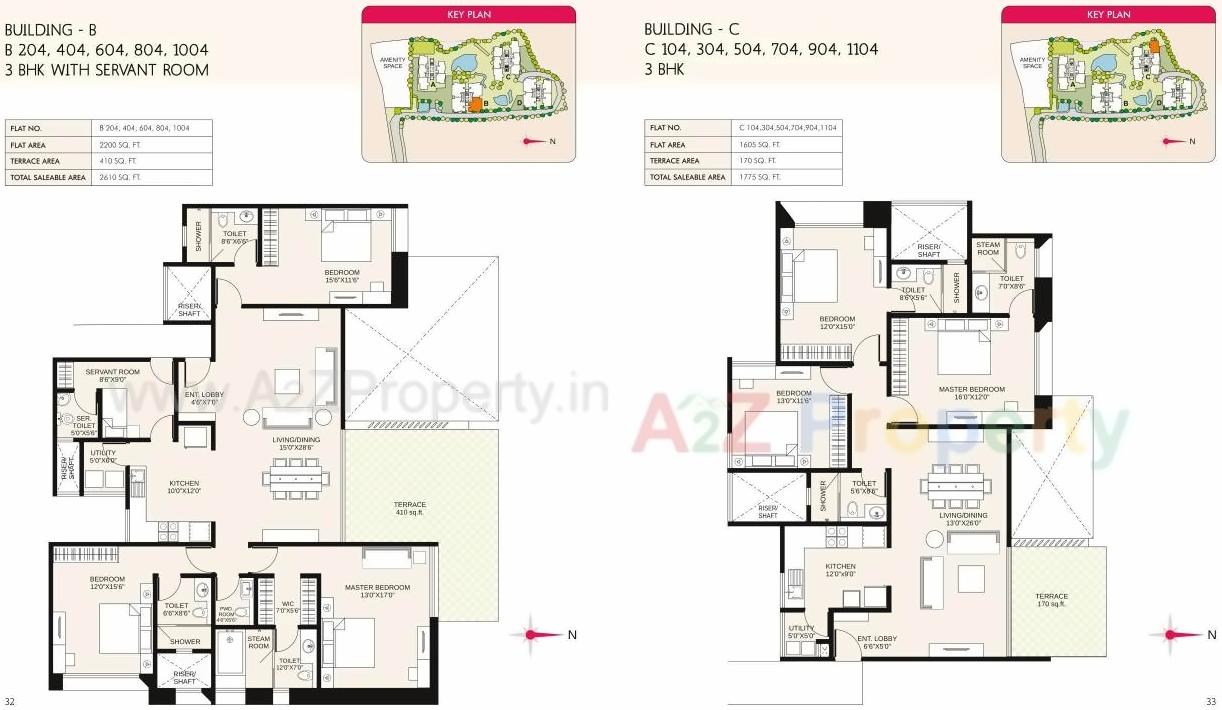 Layout of real estate project Marvel Cerise located at Kharadi, Pune, Maharashtra