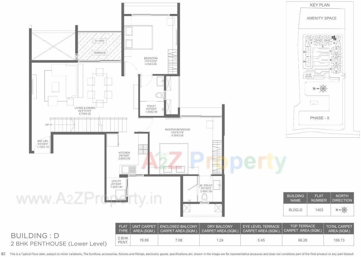 Layout of real estate project Marvel Ideal Spacio 0 located at Undri, Pune, Maharashtra
