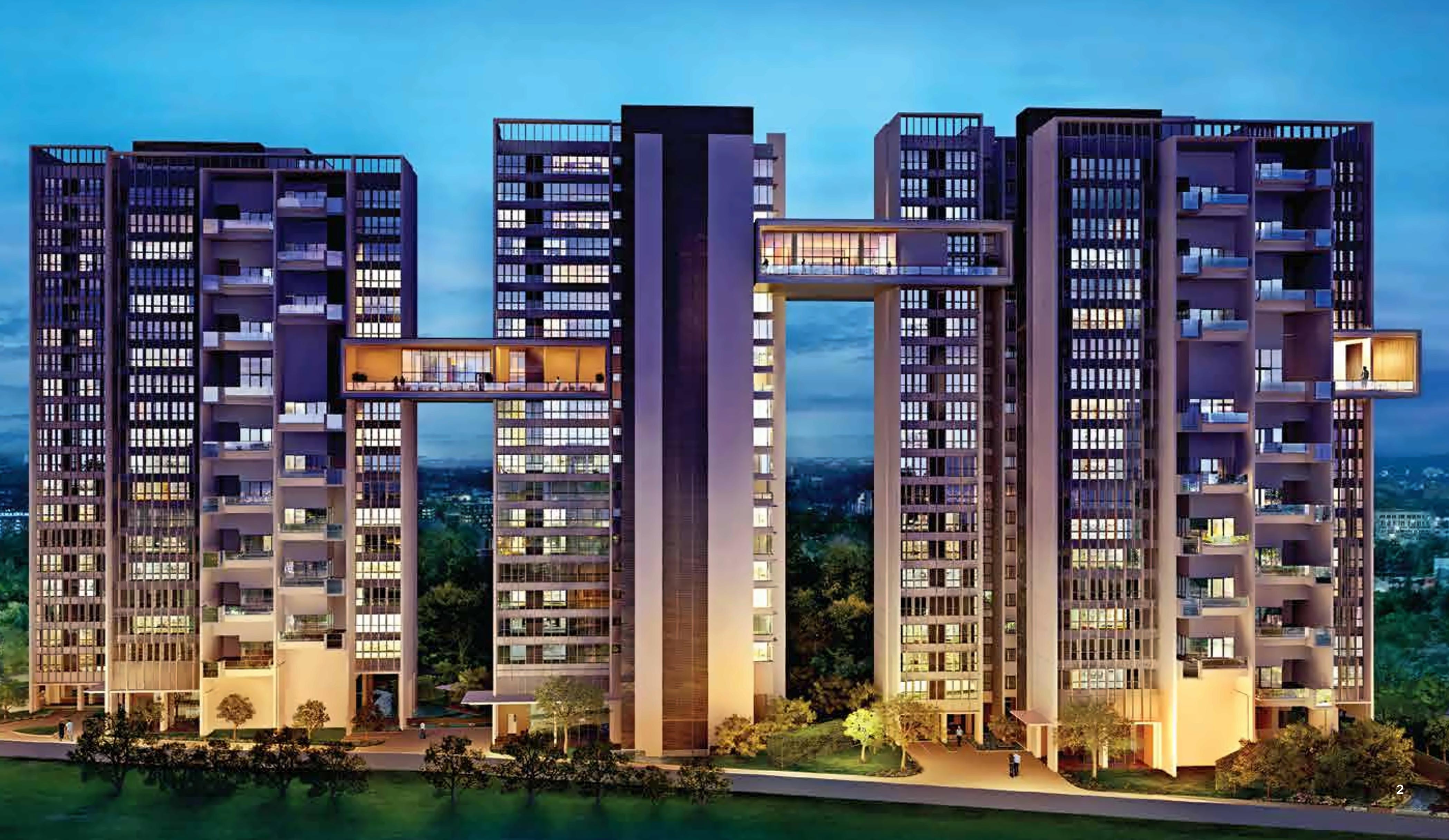 3D Elevation of real estate project Marvel Kyra A located at Hadapsar, Pune, Maharashtra
