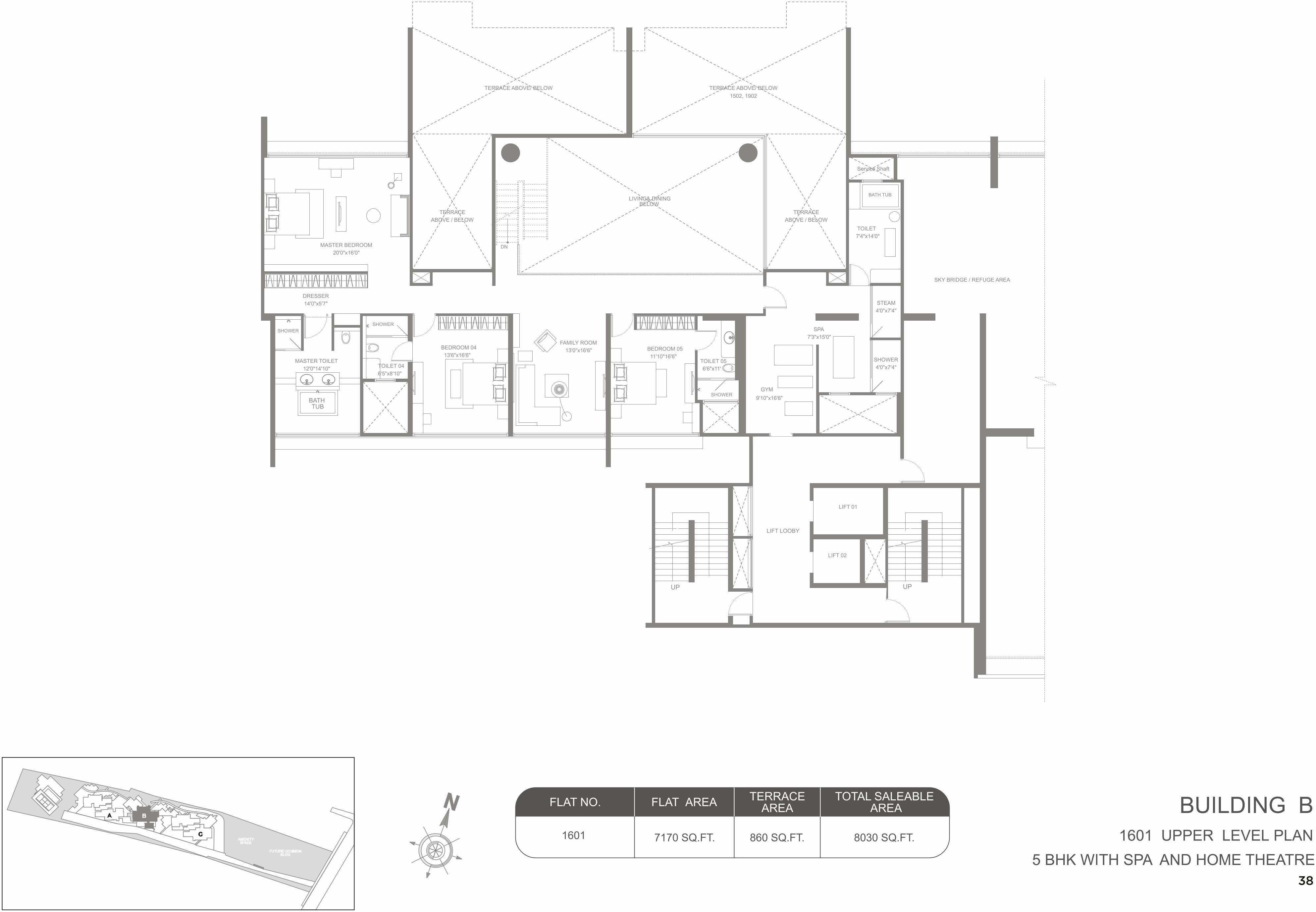 Layout of real estate project Marvel Kyra A located at Hadapsar, Pune, Maharashtra