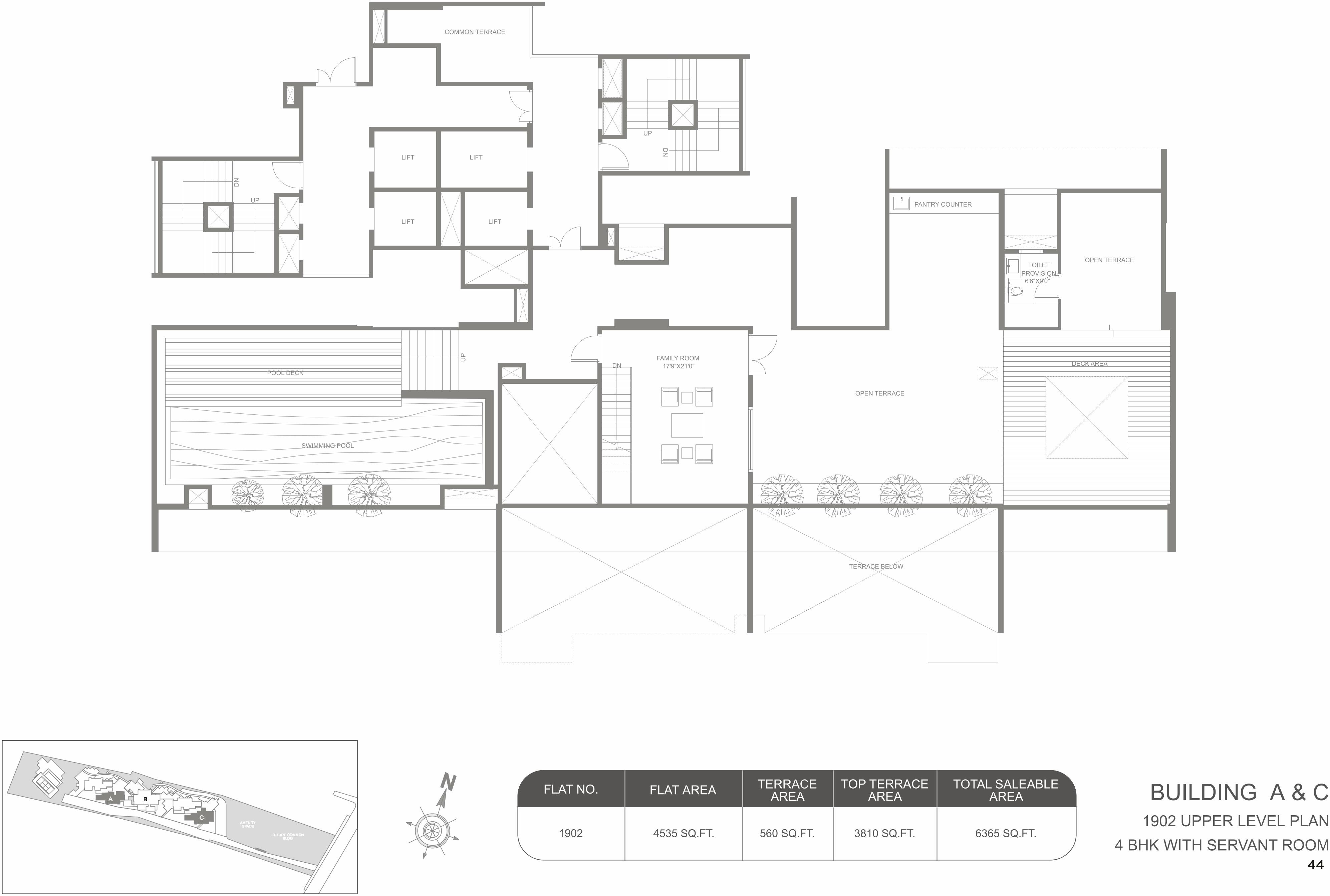 Layout of real estate project Marvel Kyra A located at Hadapsar, Pune, Maharashtra