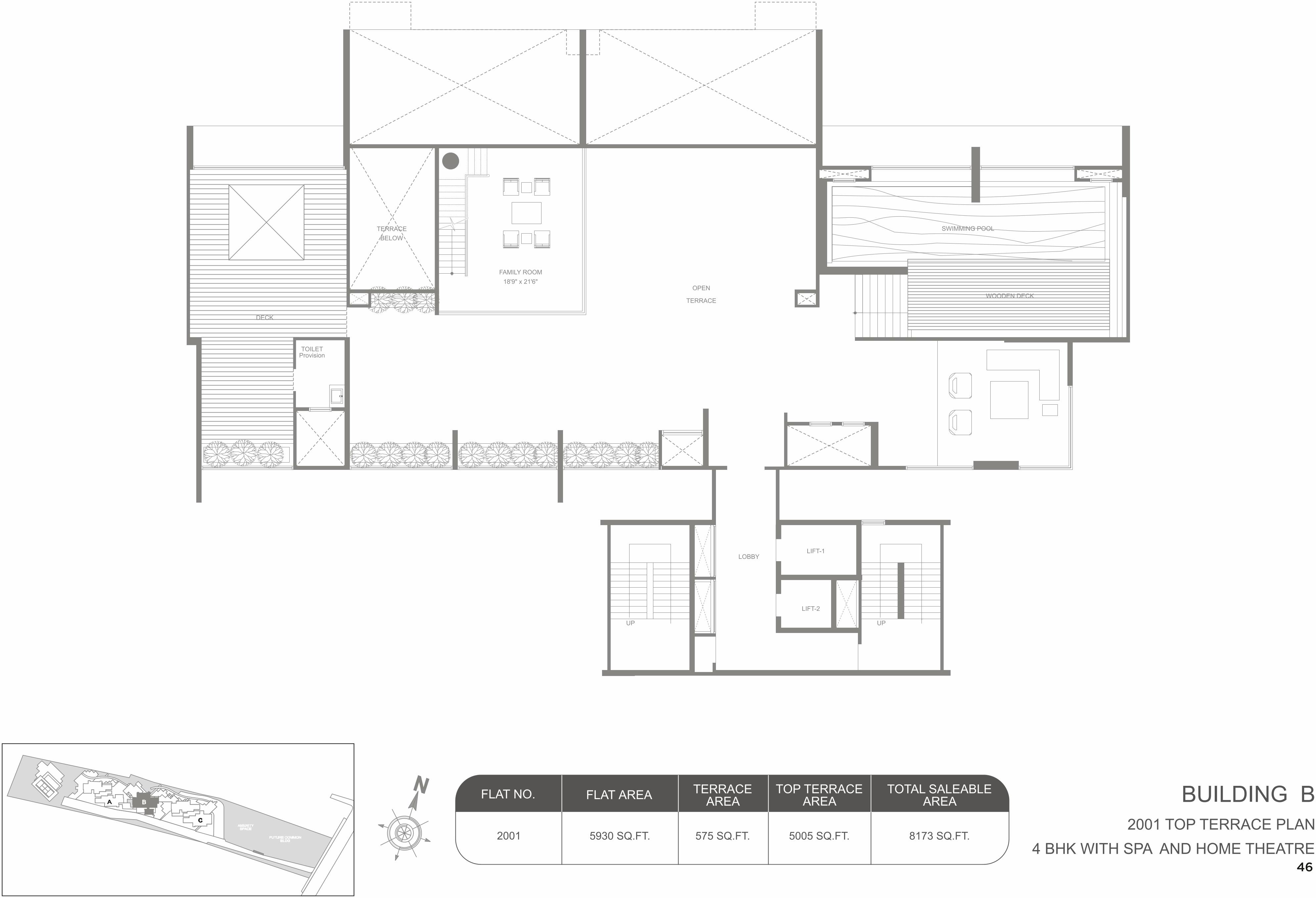 Layout of real estate project Marvel Kyra A located at Hadapsar, Pune, Maharashtra