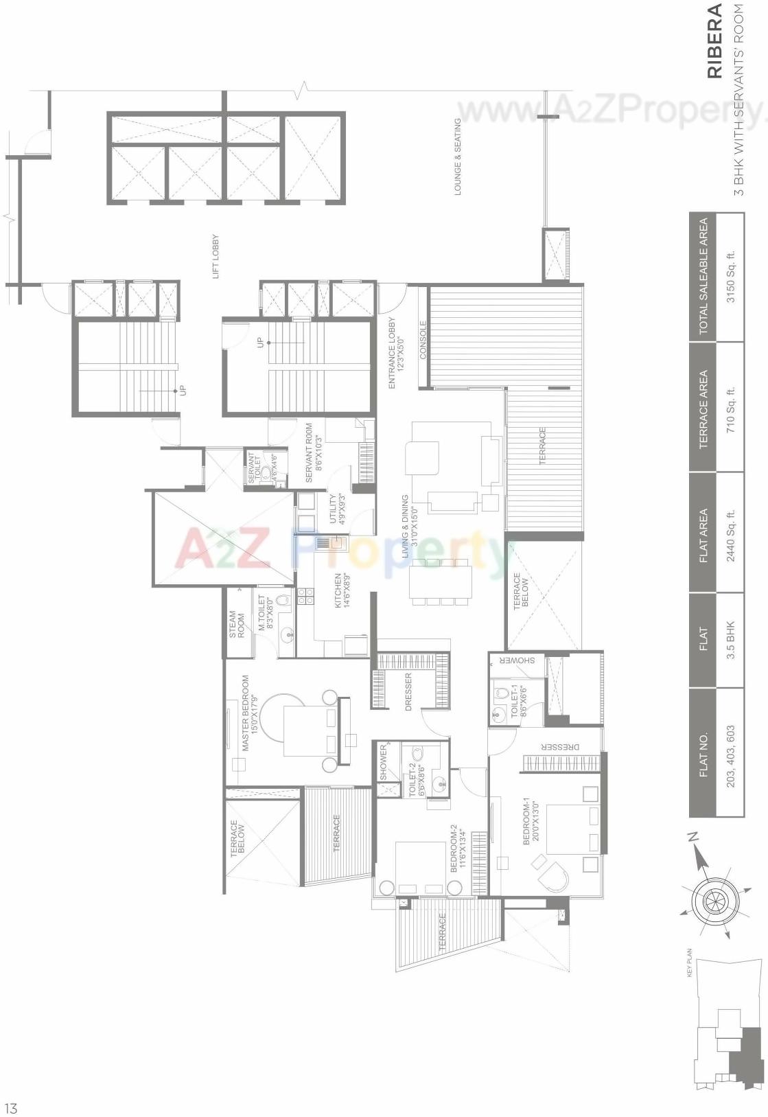Layout of real estate project Marvel Ribera located at Pune-m-corp, Pune, Maharashtra