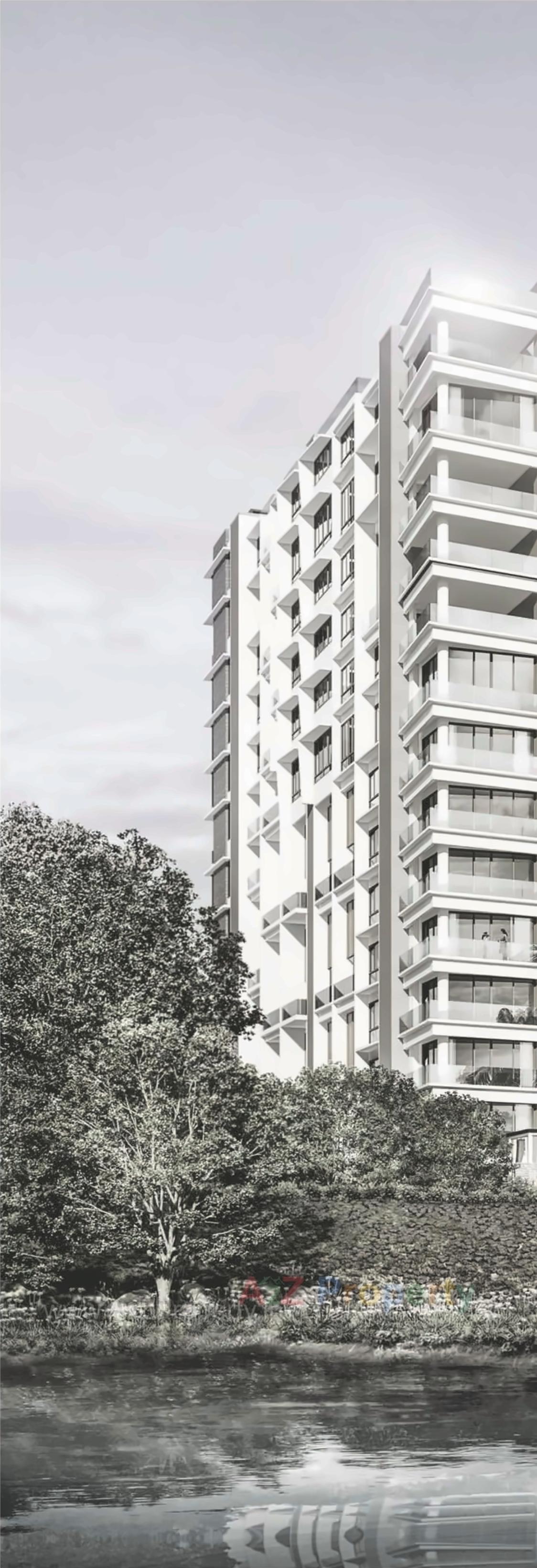 3D Elevation of real estate project Marvel Ribera located at Pune-m-corp, Pune, Maharashtra