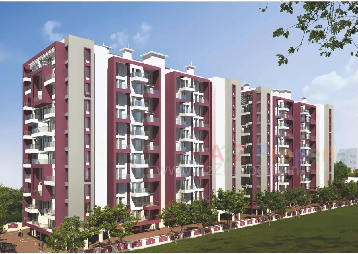 3D Elevation of real estate project Mayur Geminus located at Hadapsar, Pune, Maharashtra