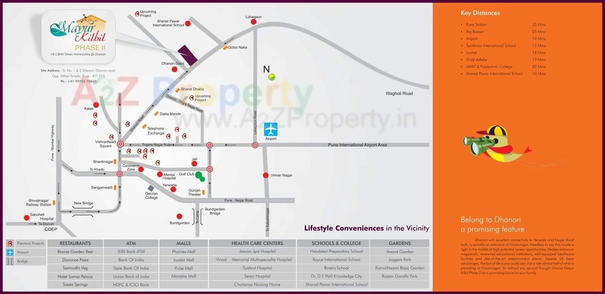  of real estate project Mayur Kilbil located at Dhanori, Pune, Maharashtra