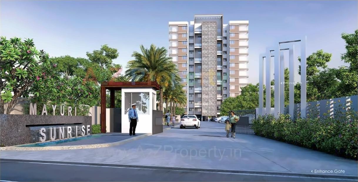 3D Elevation of real estate project Mayuri Sunrise located at Wagholi, Pune, Maharashtra