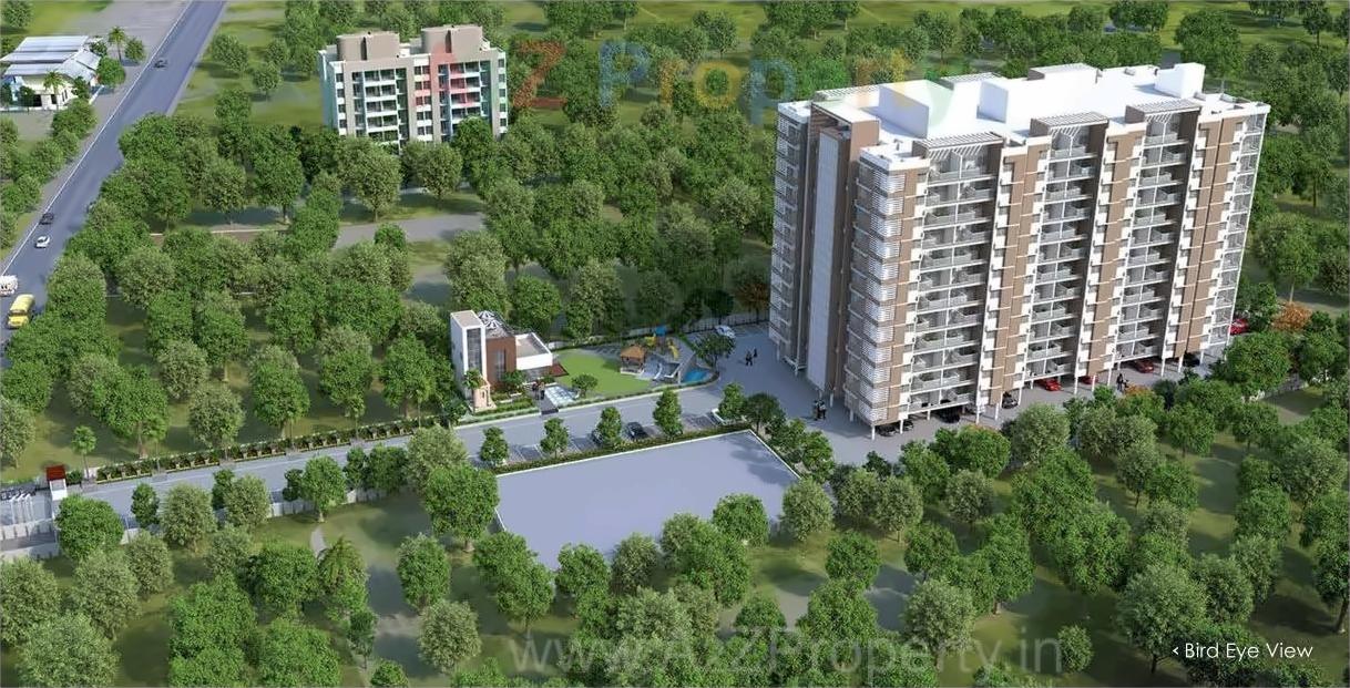 3D Elevation of real estate project Mayuri Sunrise located at Wagholi, Pune, Maharashtra
