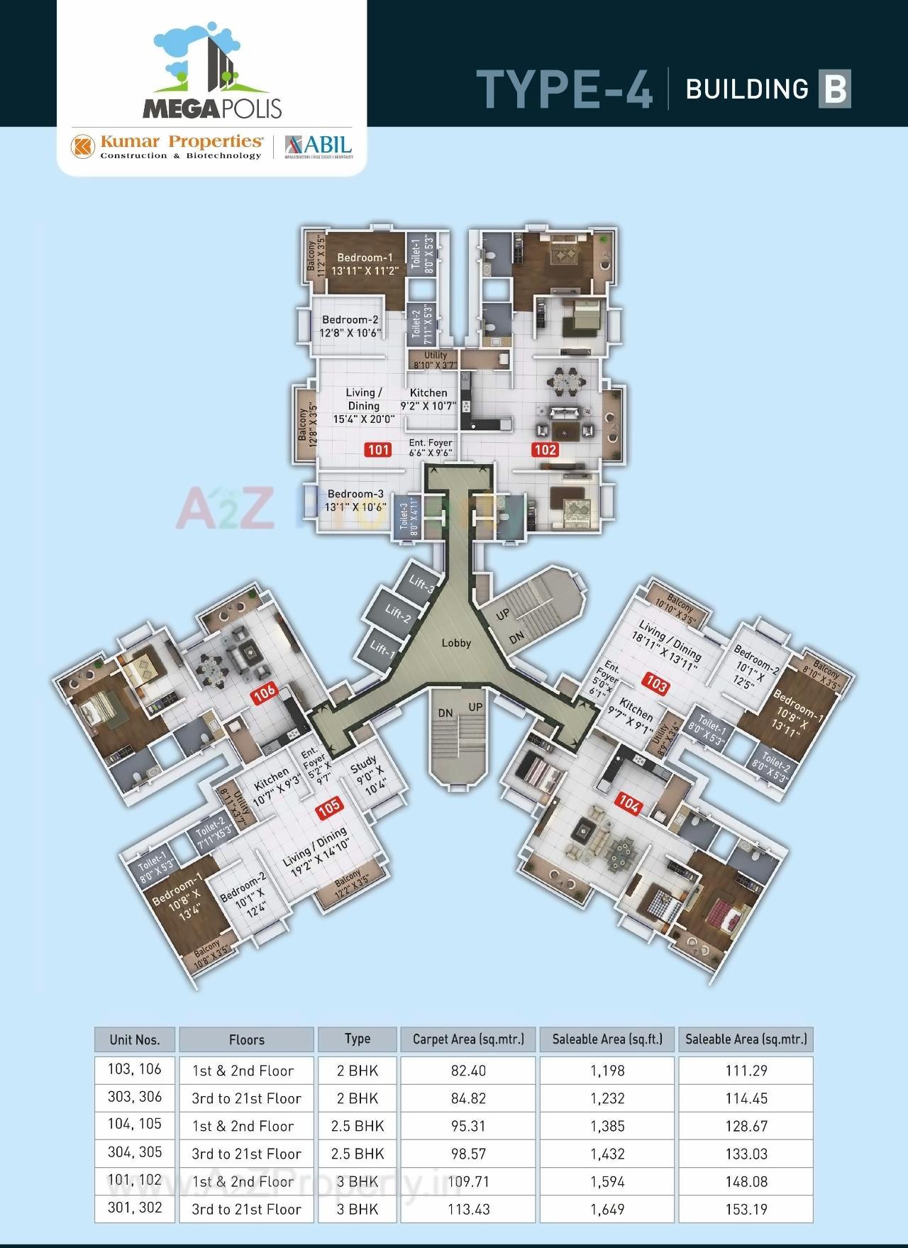 Layout of real estate project Megapolis Mystic  located at Hinjavadi-ct, Pune, Maharashtra