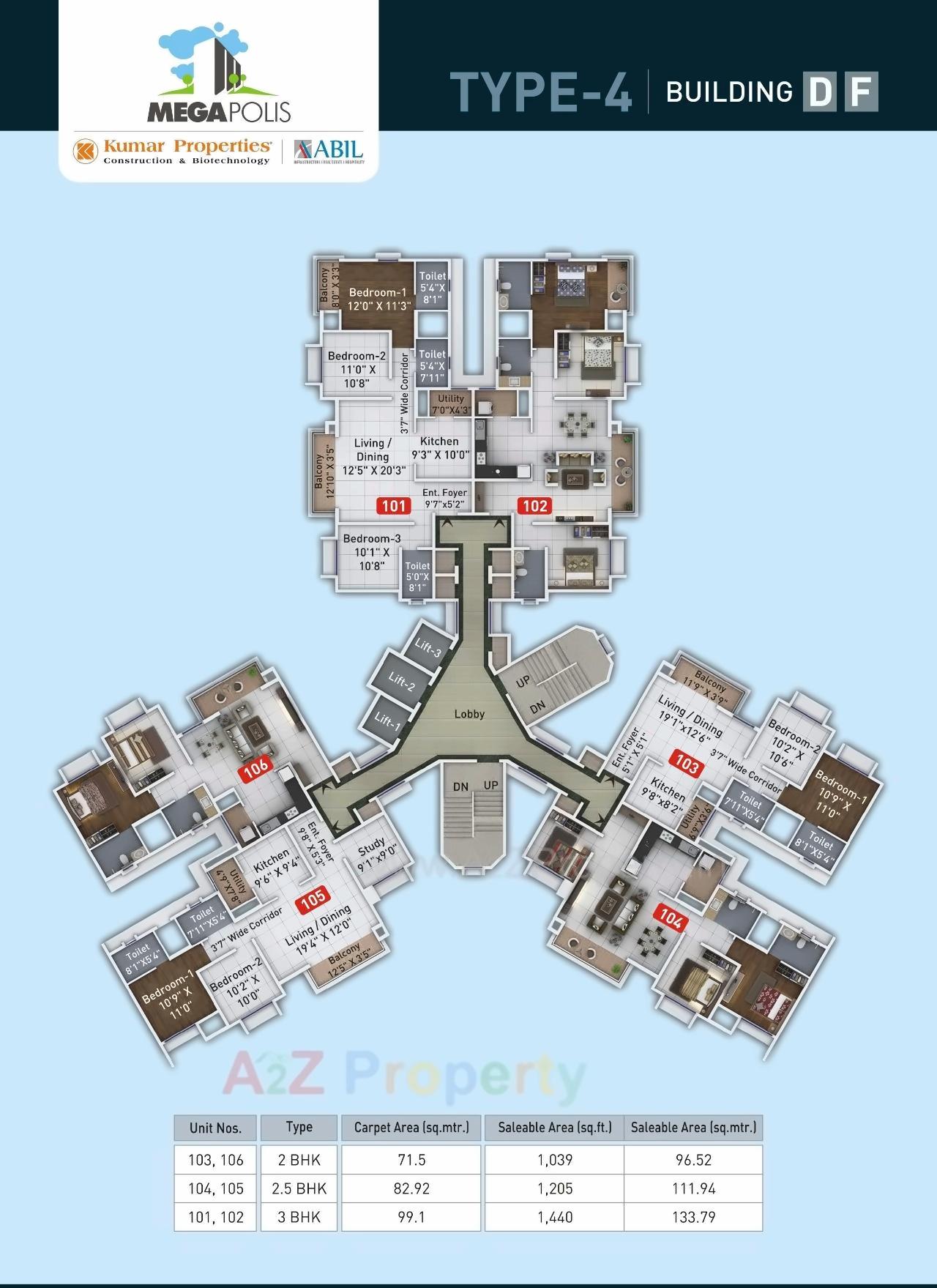 Layout of real estate project Megapolis Mystic  located at Hinjavadi-ct, Pune, Maharashtra