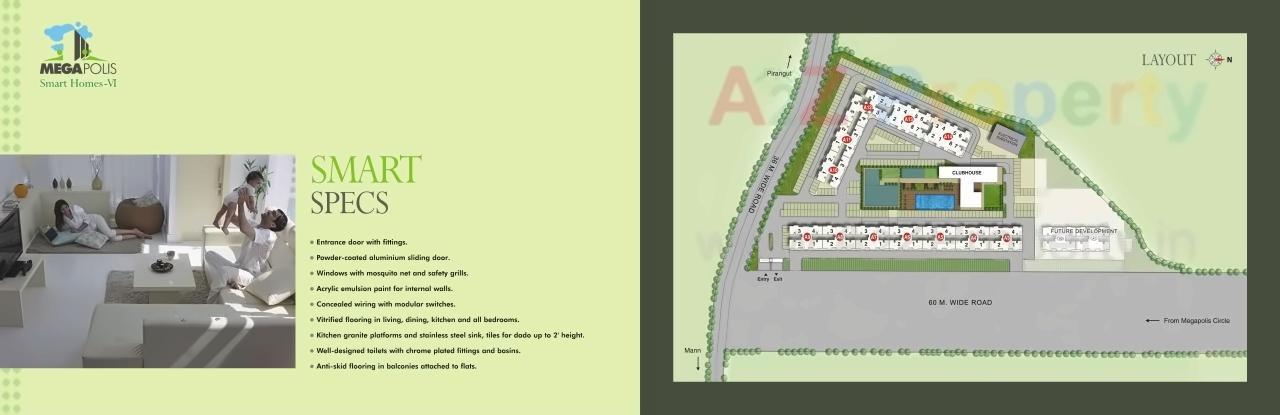  of real estate project Megapolis Saffron   A3 To located at Hinjavadi-ct, Pune, Maharashtra