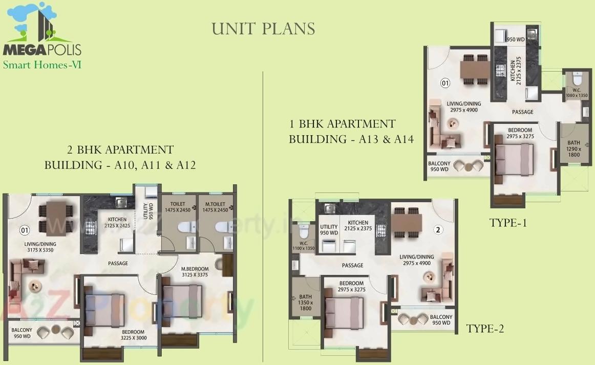 Layout of real estate project Megapolis Saffron   A3 To located at Hinjavadi-ct, Pune, Maharashtra