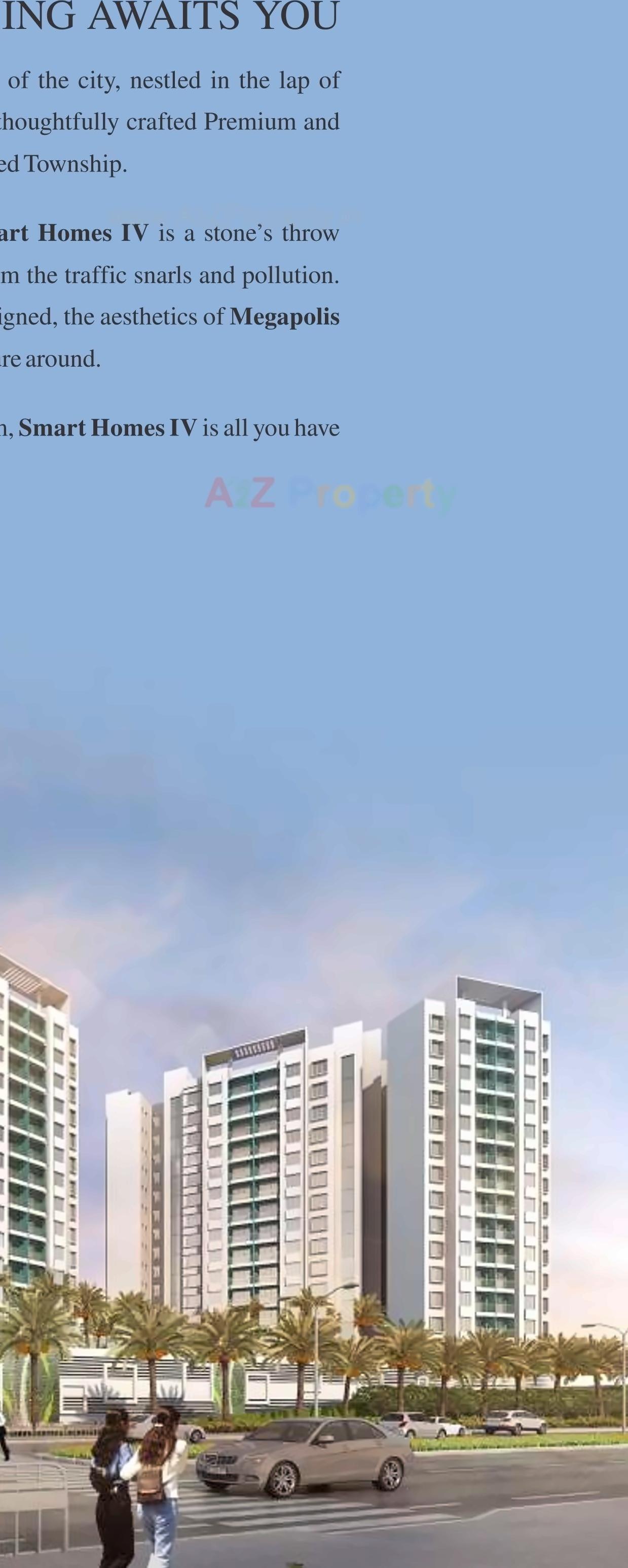 3D Elevation of real estate project Megapolis Symphony located at Hinjavadi-ct, Pune, Maharashtra