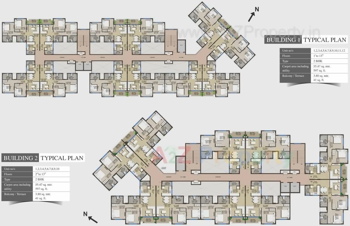 Layout of real estate project Megapolis Symphony located at Hinjavadi-ct, Pune, Maharashtra