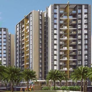 Elevation of real estate project Melange Residences located at Bhoirwadi, Pune, Maharashtra