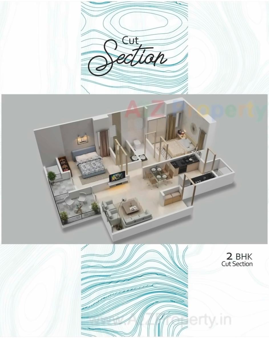 Layout of real estate project Memories located at Mohammadwadi, Pune, Maharashtra