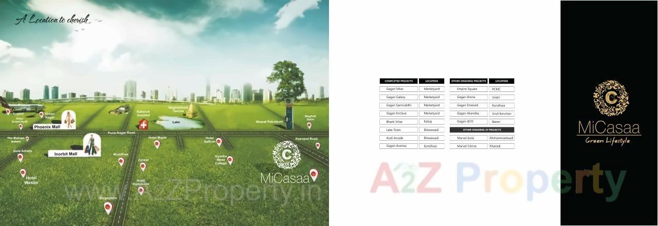  of real estate project Micasaa located at Wagholi, Pune, Maharashtra