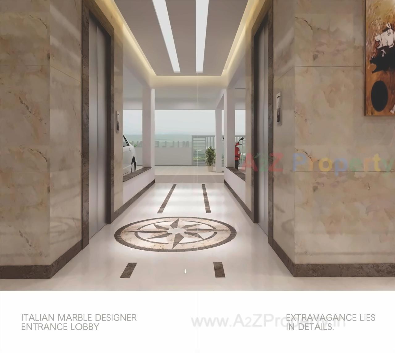 3D Elevation of real estate project Millenium One located at Pune-m-corp, Pune, Maharashtra