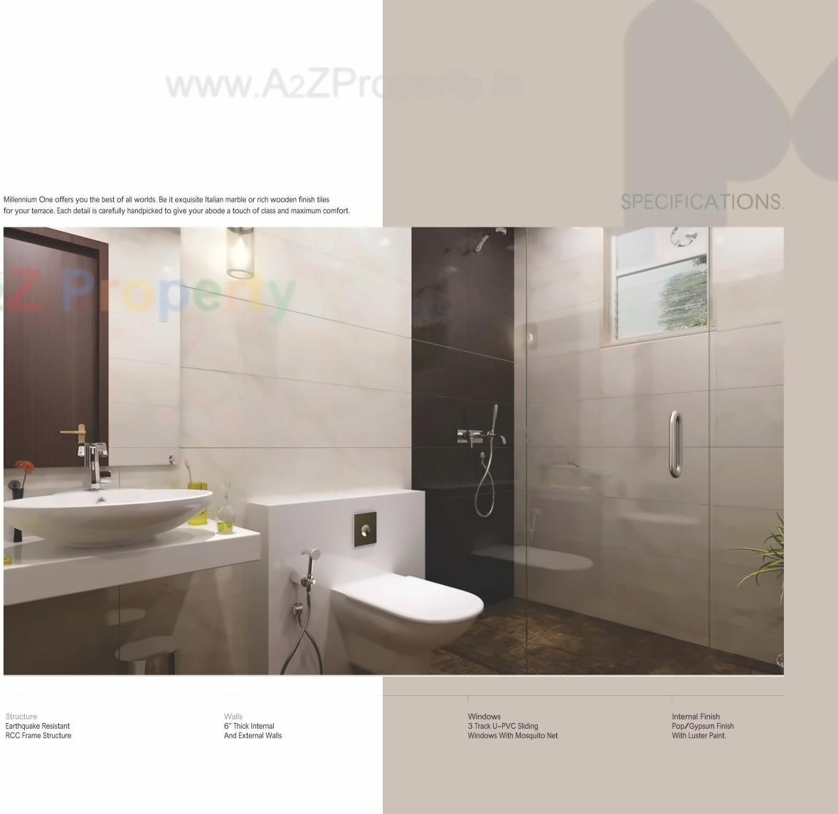  of real estate project Millenium One located at Pune-m-corp, Pune, Maharashtra