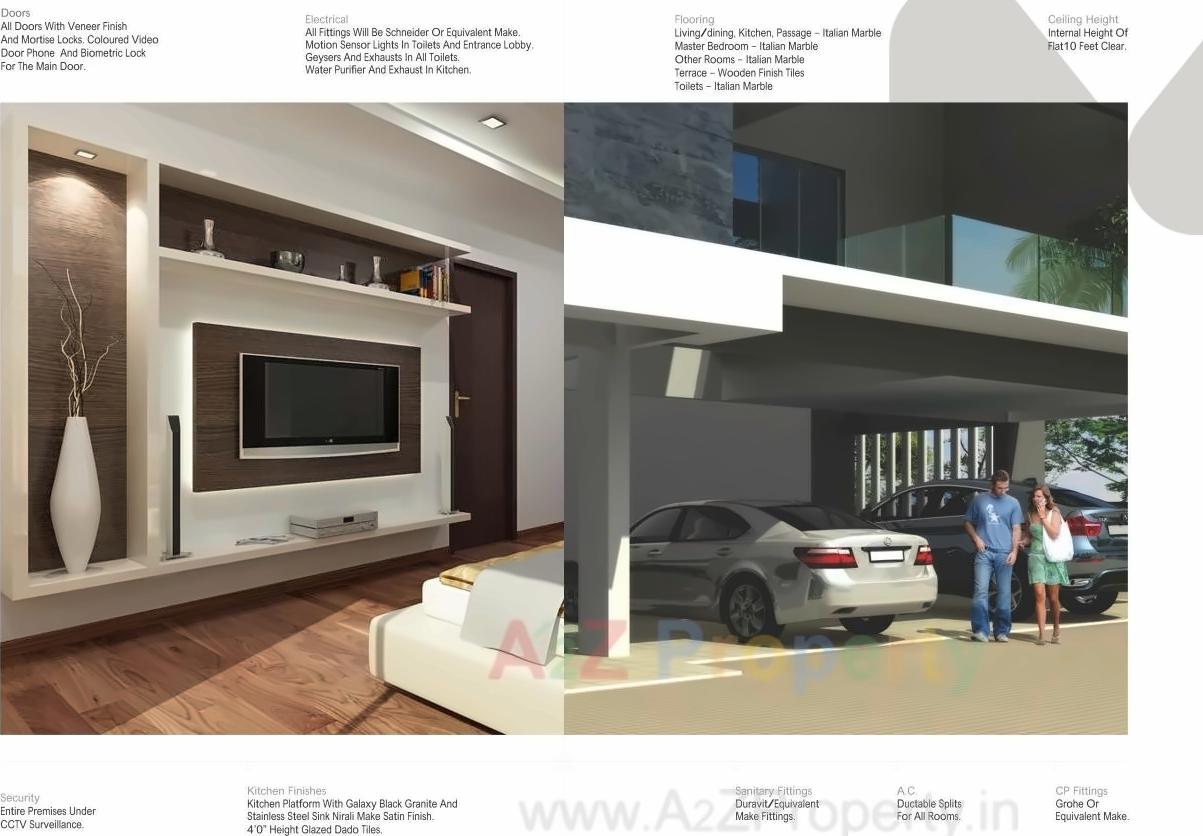 3D Elevation of real estate project Millenium One located at Pune-m-corp, Pune, Maharashtra