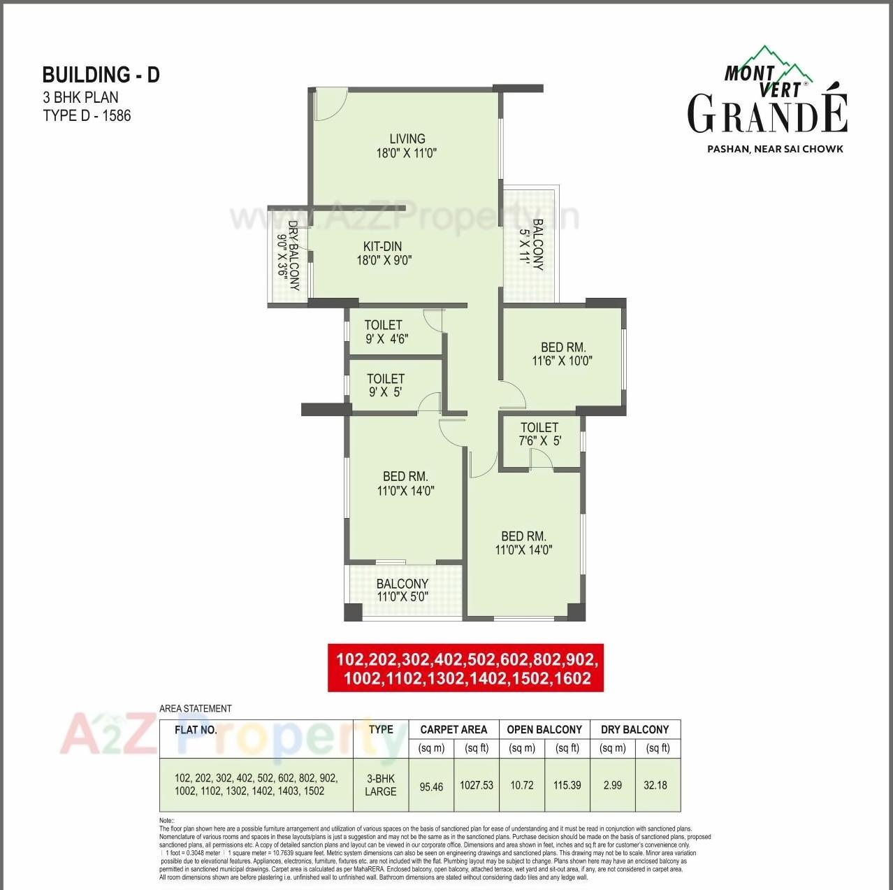 Mont Vert Grande Type G Plot Offices, Shops, 2 BHK Flats