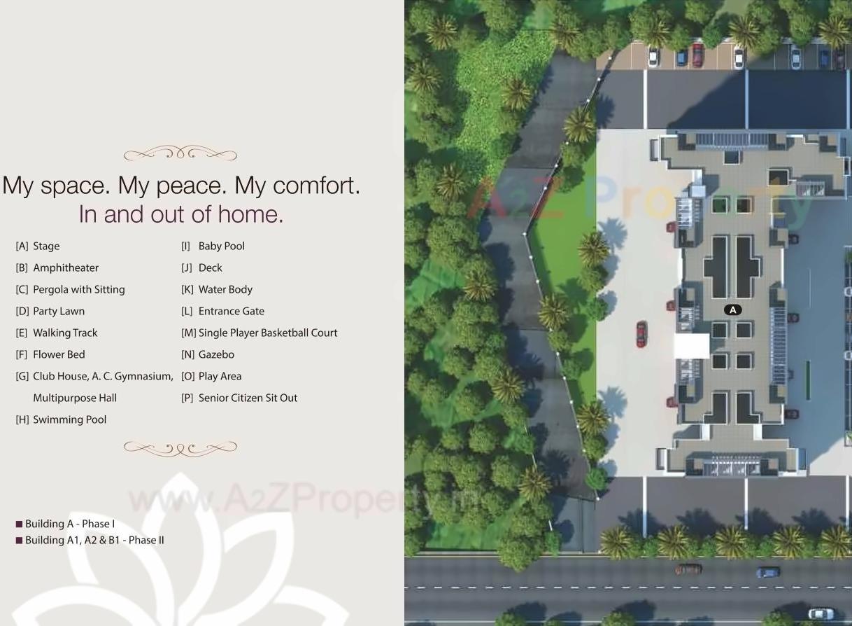 3D Elevation of real estate project Mount Castel located at Wagholi, Pune, Maharashtra